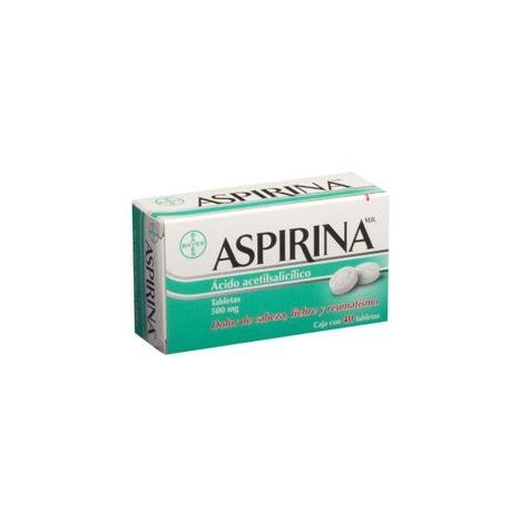 MayoreoTotal Aspirina caja 40T/500MG-Despensaenlinea