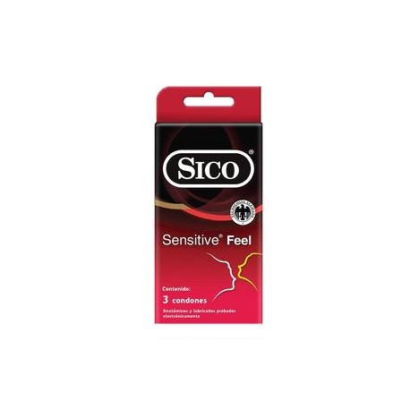 Sico Condones Sico Sensitive Feel 3P-Despensaenlinea