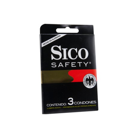 Sico Condones Sico Safety 3P-Despensaenlinea