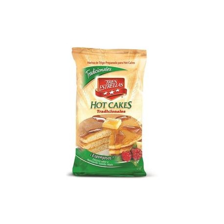 La Moderna Caja Harina para Hot cakes Tradicional Tres Estrellas 1K/10P-Despensaenlinea