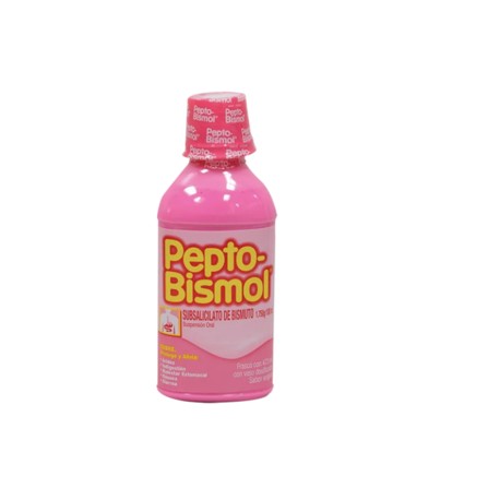 MayoreoTotal Suspension Pepto bismol frasco 236M - KOZ-Despensaenlinea