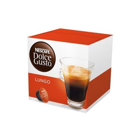 Nestlé Caja café Dolce Gusto cápsula Lungo 16C/112G/3P-Despensaenlinea