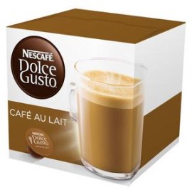 Nestlé Caja café Dolce Gusto Au Lait 160G/16C/3P-Despensaenlinea