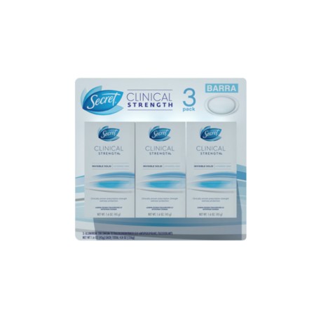 MayoreoTotal Antitranspirante clinical streght invisible solid 3P/45G - KOZ-Despensaenlinea