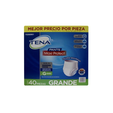 SCA Pants Tena Maxi Protect Grande 40P - KOZ-Despensaenlinea