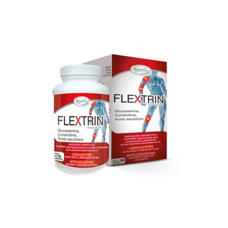 Flextrin Flextrin glucosamina condroitina y ácido ascórbico 180P - KOZ-Despensaenlinea