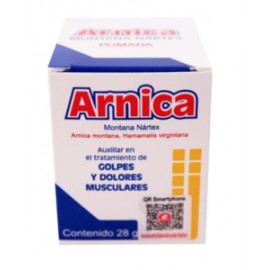 Nartex Arnica montana pomada 28G - KOZ-Despensaenlinea