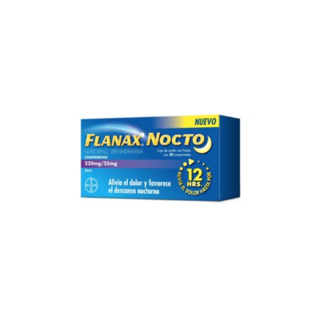 Bayer Flanax nocturno 20P/220MG - KOZ-Despensaenlinea