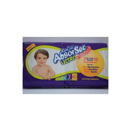 Kimberly Clark Media Caja Absorsec  Jumbo 2C/40P-Despensaenlinea