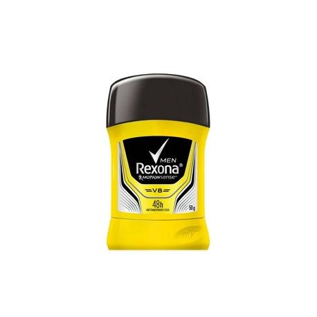 Unilever Media Caja Desodorante Hombre Rexona Ap Stick V8 Tunning 50G/6P-Despensaenlinea