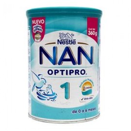 Nestlé Caja Formula Láctea Nan 1 Optipro 360G/12P-Despensaenlinea