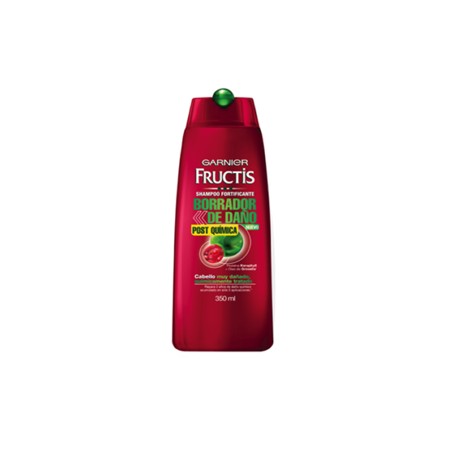 Garnier Caja shampoo Fructis Borrador Daño Quimico 350M/12P-Despensaenlinea