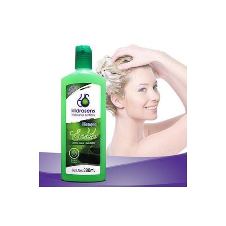 MayoreoTotal Media Caja Shampoo Hidrasens Sabila 380M/6P-Despensaenlinea