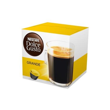 Nestlé Caja café Dolce Gusto cápsula GDE aroma 16P/128G/3C-Despensaenlinea