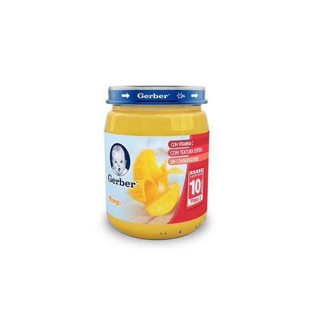 Nestlé Caja papilla Gerber 3 etapa mango 170G/12P-Despensaenlinea