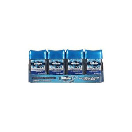 Procter & Gamble Antitranspirante en Gel Gillette Cool Wave Endurance 4P/82G - ZK-Despensaenlinea