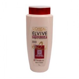L´Oreal Shampoo L'Oréal Elvive reparación total 5+ 1L - ZK-Despensaenlinea