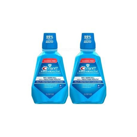 Procter & Gamble Enjuague Bucal Crest Pro Health 2P/1.5L - ZK-Despensaenlinea