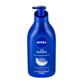 Beierdorf Crema Corporal Nivea Nutritiva Piel Extra Seca 1L - ZK-Despensaenlinea
