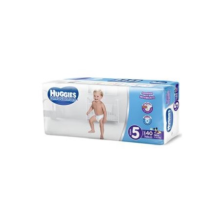 Kimberly Clark Caja pañales Huggies ultra confort 5 Etapa niño 5C/40P-Despensaenlinea