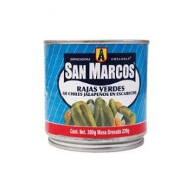 San Marcos Caja Chiles Jalapeños 380G/24P-Despensaenlinea