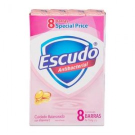 Kimberly Clark Jabón en Barra Escudo Antibacterial 8P/160G - ZK-Despensaenlinea