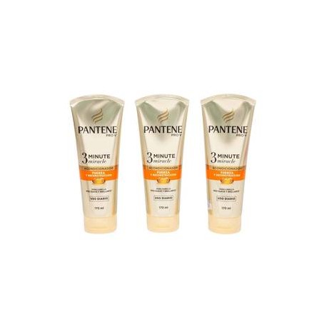 Procter & Gamble Acondicionador Pantene 3 Minute Miracle 3P/170M - ZK-Despensaenlinea