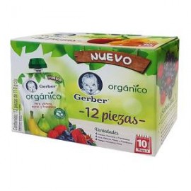 Nestlé Papillas Gerber Orgánico 12P/110G - ZK-Despensaenlinea