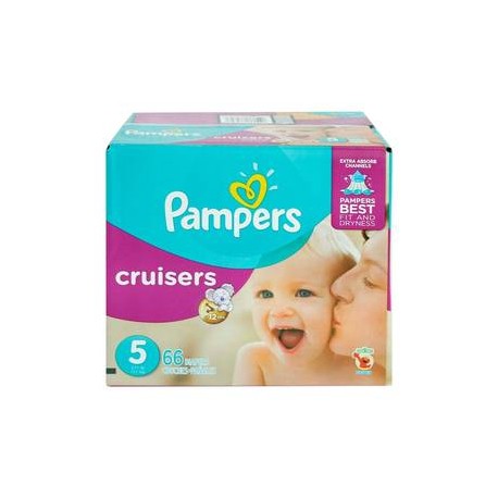 Procter & Gamble Pañales Etapa 5 Pampers Cruisers 66P - ZK-Despensaenlinea