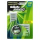 Procter & Gamble Cartuchos para Máquina de Afeitar Gillette Mach3 Sensitive 20P - ZOK-Despensaenlinea