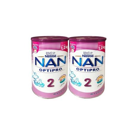 Nestlé Fórmula infantil NAN 2 2P/1.2K - ZK-Despensaenlinea