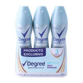 Unilever Antitranspirante Degree Sexy Intrigue con 3 piezas de 107 grs - Unilever ZK-Despensaenlinea