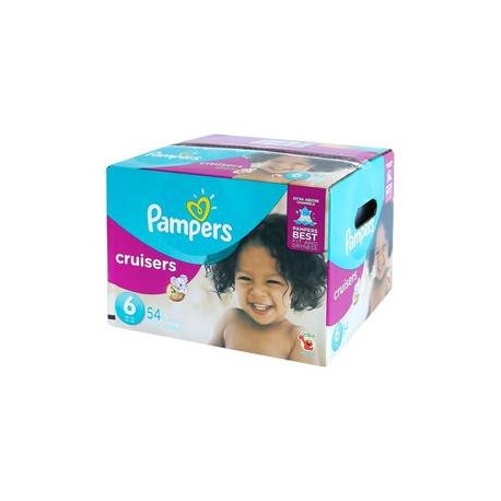 Procter & Gamble Pañales Etapa 6 Pampers cruisers 54P - ZK-Despensaenlinea