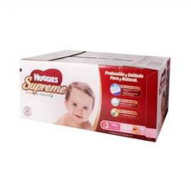 Kimberly Clark Pañales Etapa 3 Huggies Supreme Niña 84P - ZK-Despensaenlinea