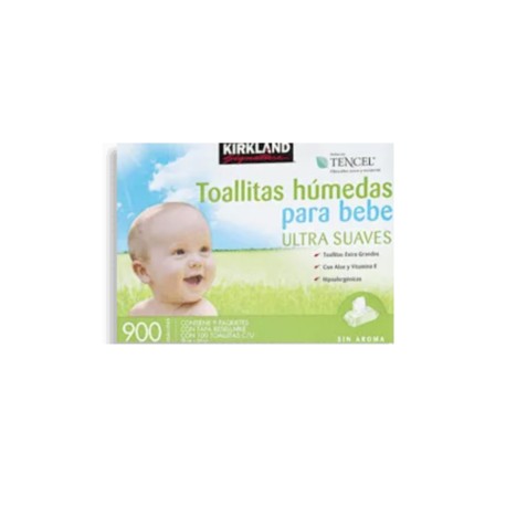 Kirkland Toallitas humedas para bebe ultra suaves Kirkland 900P - KOZ-Despensaenlinea