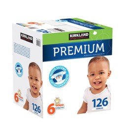 Kirkland Pañales  premium Kirkland unisex etapa 6 126P - KOZ-Despensaenlinea