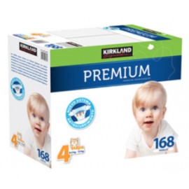 Kirkland Pañales unisex Kirkland etapa 4 168P - KOZ-Despensaenlinea