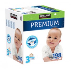 Kirkland Pañales unisex Kirkland etapa 3 198P - KOZ-Despensaenlinea