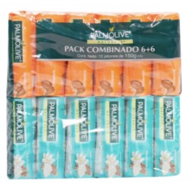Colgate Palmolive Jabon en barra Palmolive Naturals 12P/150G - KOZ-Despensaenlinea