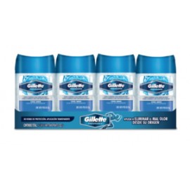 Procter & Gamble Clear gel antitranspirante Gillette 4P/82G - KOZ-Despensaenlinea