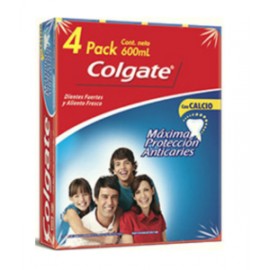 Colgate Palmolive Máxima protección pasta dental Colgate 4P/150M - KOZ-Despensaenlinea
