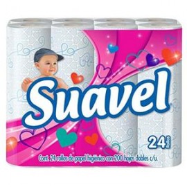 Kimberly Clark Colchón Higiénico Suavel 200H/24R/3P-Despensaenlinea
