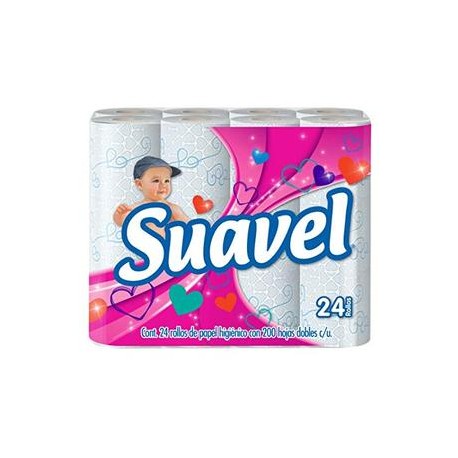 Kimberly Clark Colchón Higiénico Suavel 200H/24R/3P-Despensaenlinea