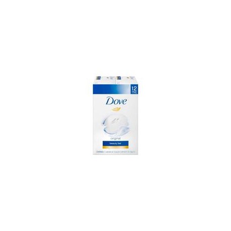 Unilever Pack jabon de tocador Dove blanco con 14 piezas de 135 grs - KOZ-Despensaenlinea