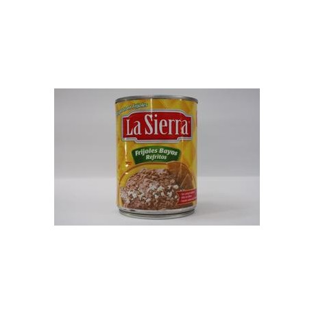 Sabormex Caja Frijol Refrito Bayo La Sierra 580G/12L-Despensaenlinea