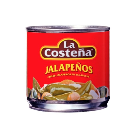 La Costeña Caja Chiles Jalapeños 380G/24P-Despensaenlinea