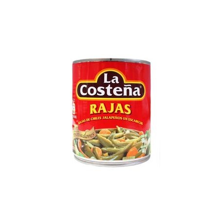 La Costeña Caja Chile Rajas La Costeña 800G/12P-Despensaenlinea