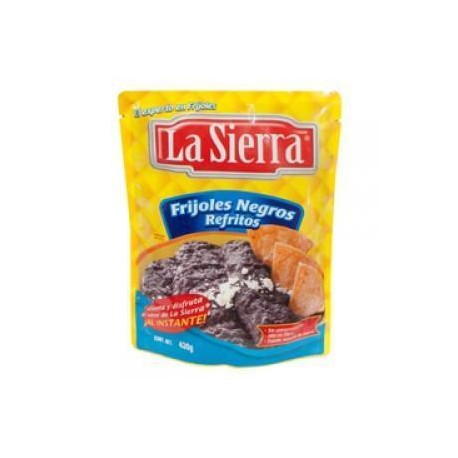 Sabormex Caja Frijol Negro Pounch Sierra 220G/24P-Despensaenlinea