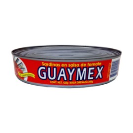 Grupo Guaymex Caja sardina en tomate Guaymex 425G/24P-Despensaenlinea